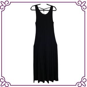LoveRiche Scoop Round Neck Tank Maxi Dress Stretch SMALL